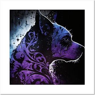 Gothic Staffy Art Posters and Art